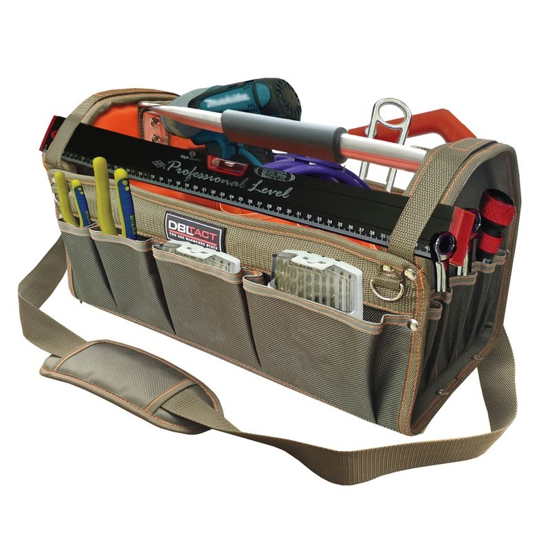 三共コーポレーション 4348509 オープンキャリーバッグ カーキ DT-SRB-420KH 1個（ご注文単位1個）【直送品】