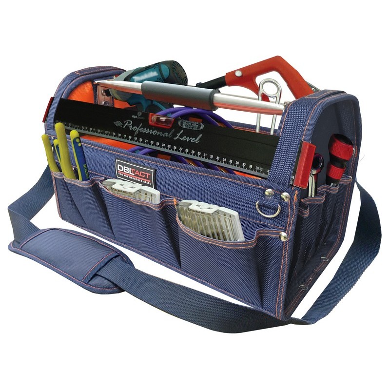 三共コーポレーション 4348510 オープンキャリーバッグ ネイビー DT-SRB-420NV 1個(ご注文単位1個)【直送品】