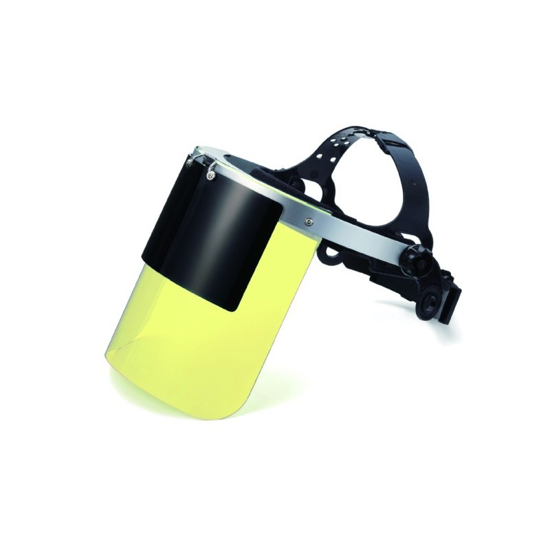 三共コーポレーション 4353450 フェイスシールド かぶり型 イエロー DT-KFSW-Y#805423 1個（ご注文単位1個）【直送品】