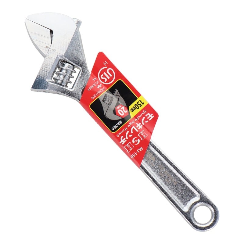 三共コーポレーション 4340974 モンキーレンチ 150mm #315151 1個(ご注文単位1個)【直送品】