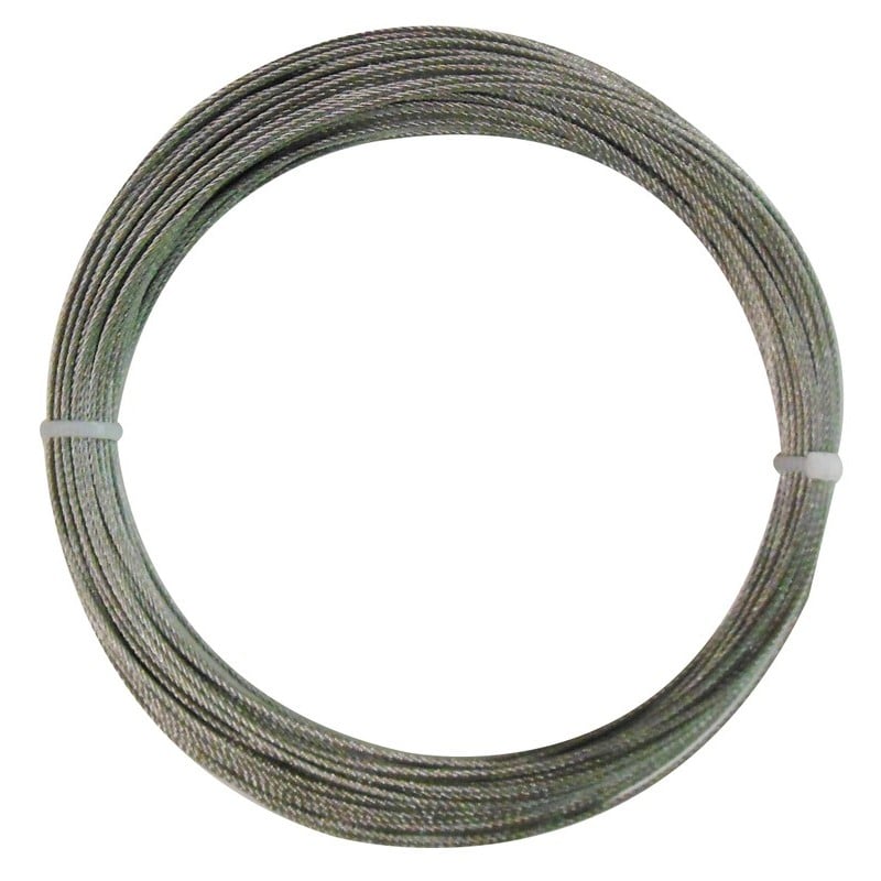 三共コーポレーション 4352711 ステンレスカットワイヤーロープ径1.0mm×20m TSC-1020 1個（ご注文単位1個）【直送品】