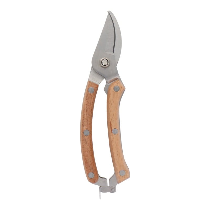 三共コーポレーション 4348904 WOOD STYLE ステンレス木柄剪定はさみ A004 1個（ご注文単位1個）【直送品】