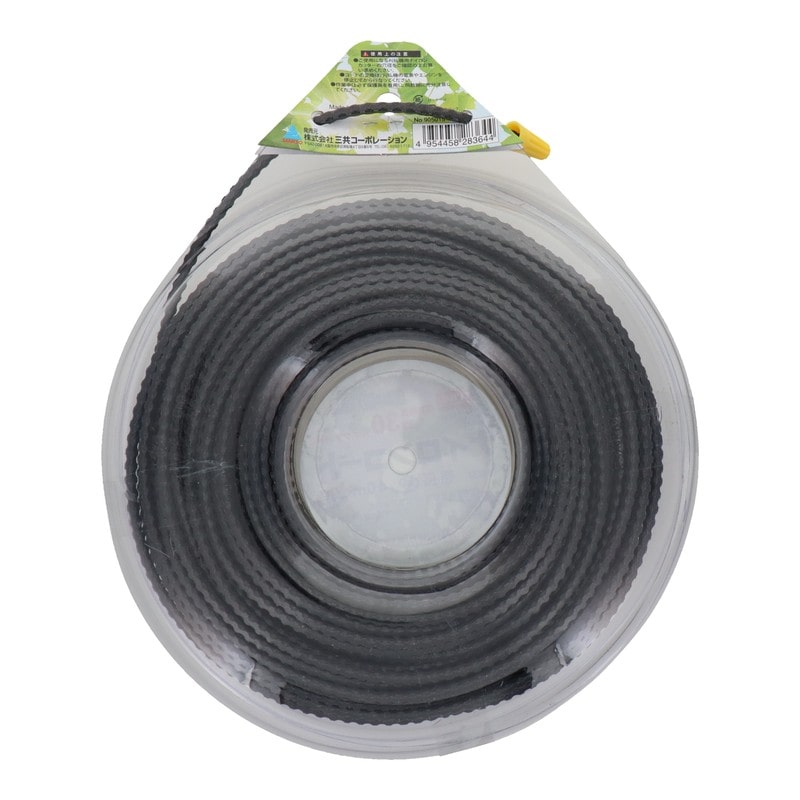 三共コーポレーション 4351973 ナイロンコード四面刃ノコ刃タイプ3.0mm40m #905015 1個（ご注文単位1個）【直送品】