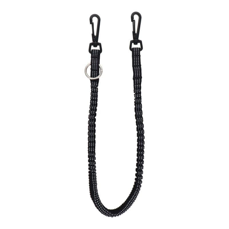 三共コーポレーション 4353383 布製安全コード BKフック 使用荷重1kg SL DT-ST-15BKS 1個(ご注文単位1個)【直送品】