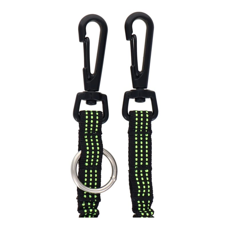 三共コーポレーション 4353384 布製安全コード BKフック 使用荷重1kg YW DT-ST-15BKY 1個（ご注文単位1個）【直送品】