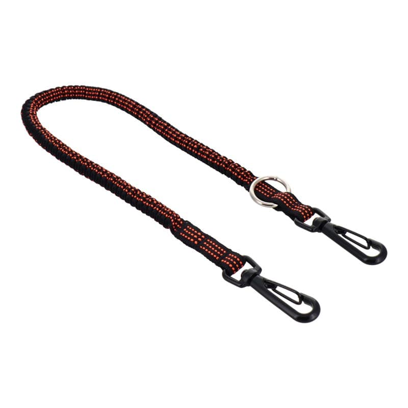 三共コーポレーション 4353385 布製安全コードBKフック使用荷重1kgオレンジ DT-ST-15BKO 1個（ご注文単位1個）【直送品】