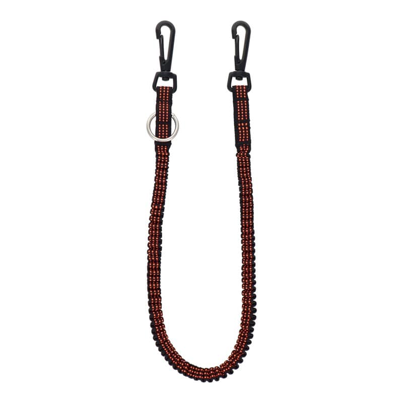 三共コーポレーション 4353385 布製安全コードBKフック使用荷重1kgオレンジ DT-ST-15BKO 1個（ご注文単位1個）【直送品】