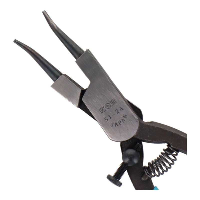 三共コーポレーション 4343408 スナップリングプライヤー 軸用直爪 155mm #432312 1個(ご注文単位1個)【直送品】