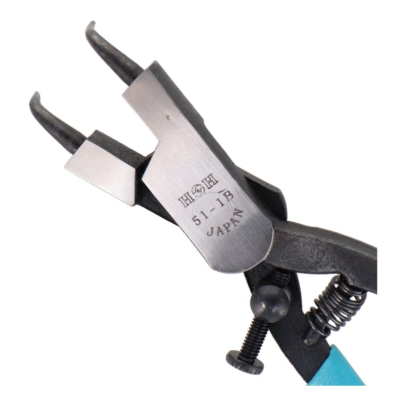 三共コーポレーション 4343411 スナップリングプライヤー 軸用曲爪 155mm #432321 1個(ご注文単位1個)【直送品】