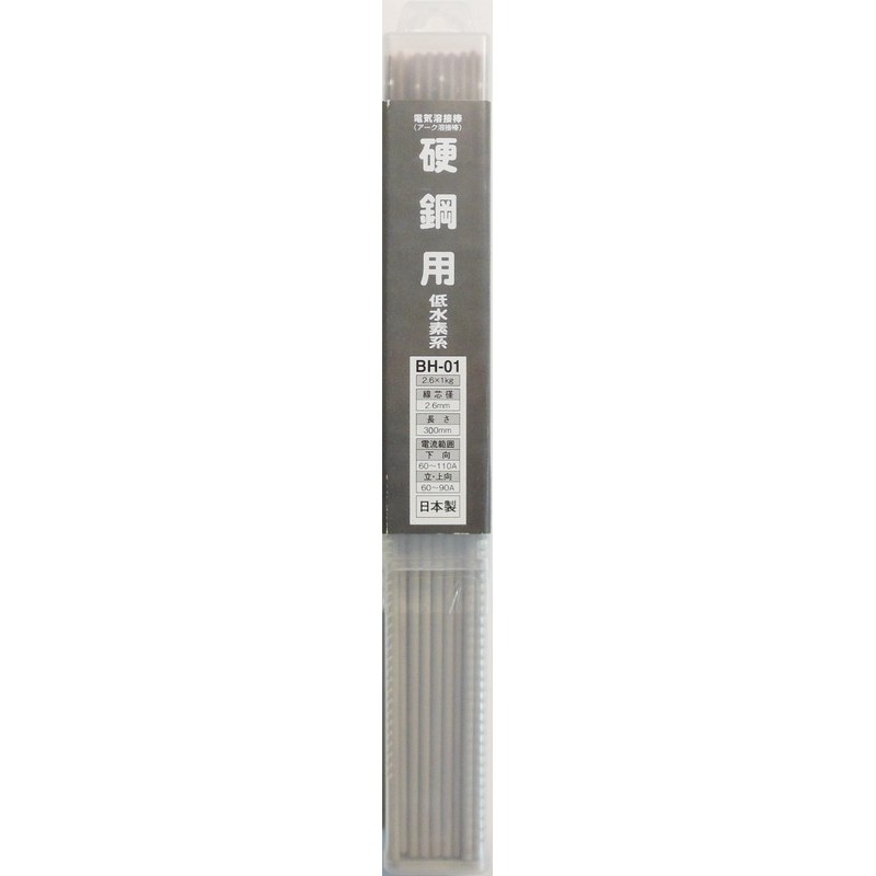 三共コーポレーション 4348769 溶接棒 硬鋼用 φ2.6mm×1kg 300mm BH-01 1個(ご注文単位1個)【直送品】