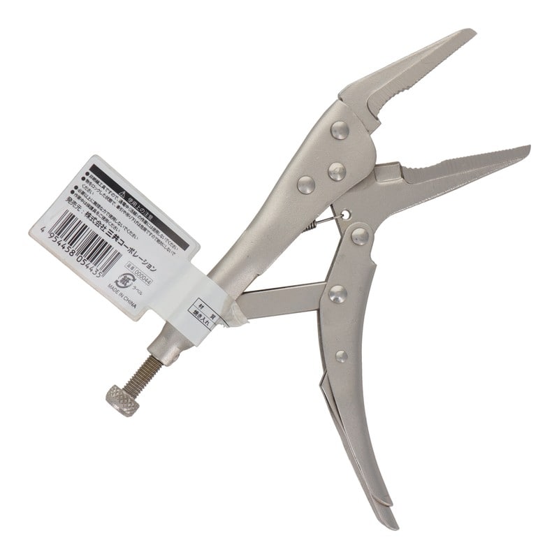 三共コーポレーション 425042 ロングノーズバイスプライヤー 165mm #000044 1個（ご注文単位1個）【直送品】