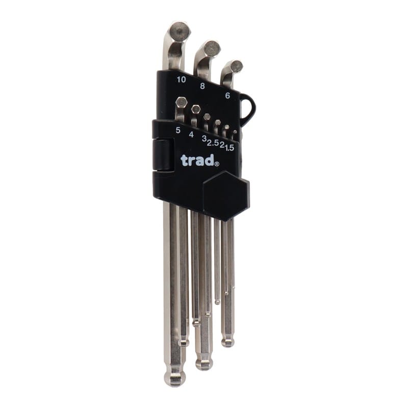 三共コーポレーション 4341107 9pcs.ボールポイント六角棒レンチセット #350109 1個（ご注文単位1個）【直送品】