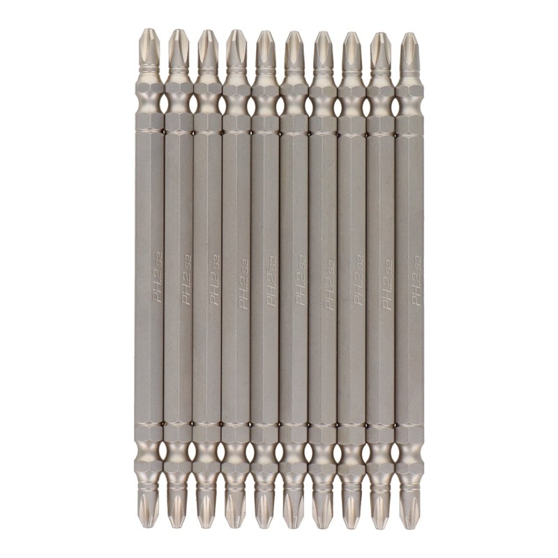 三共コーポレーション 4342391 10本組先端スリムビット+2×110mm10本組 #820213 1個（ご注文単位1個）【直送品】