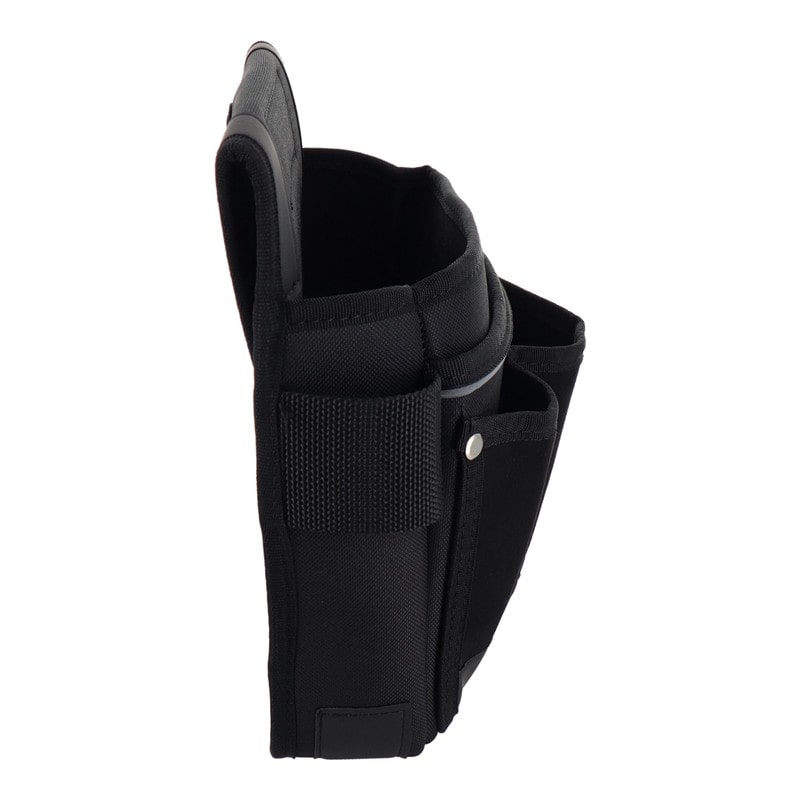 三共コーポレーション 4342210 スエード調 釘袋 2段 ブラック #581782 1個(ご注文単位1個)【直送品】