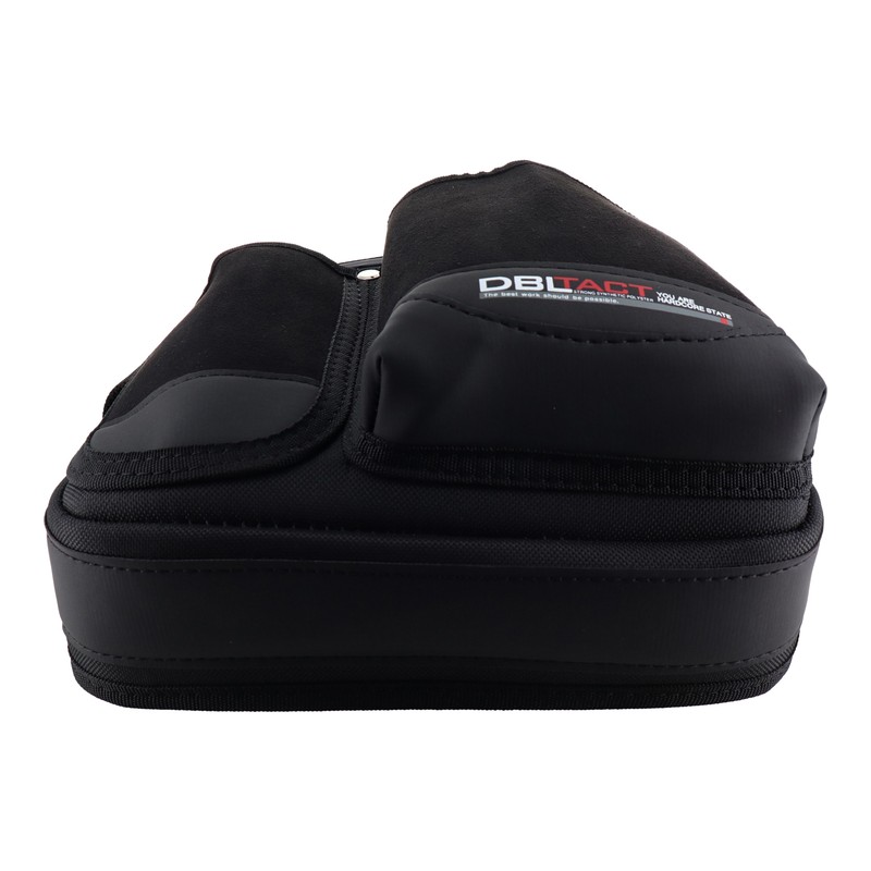 三共コーポレーション 4342210 スエード調 釘袋 2段 ブラック #581782 1個(ご注文単位1個)【直送品】