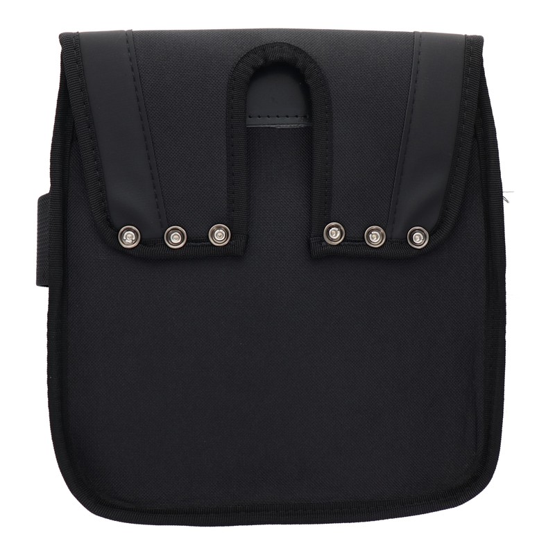 三共コーポレーション 4342210 スエード調 釘袋 2段 ブラック #581782 1個(ご注文単位1個)【直送品】