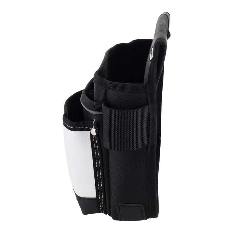 三共コーポレーション 4342214 スエード調 釘袋 2段 ホワイト #581792 1個(ご注文単位1個)【直送品】