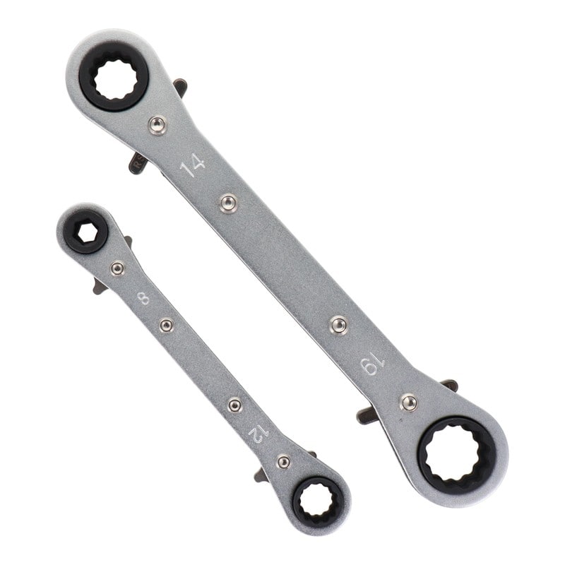 三共コーポレーション 4341134 8WAY板ラチェットレンチ 6-19mm #389632 1個（ご注文単位1個）【直送品】