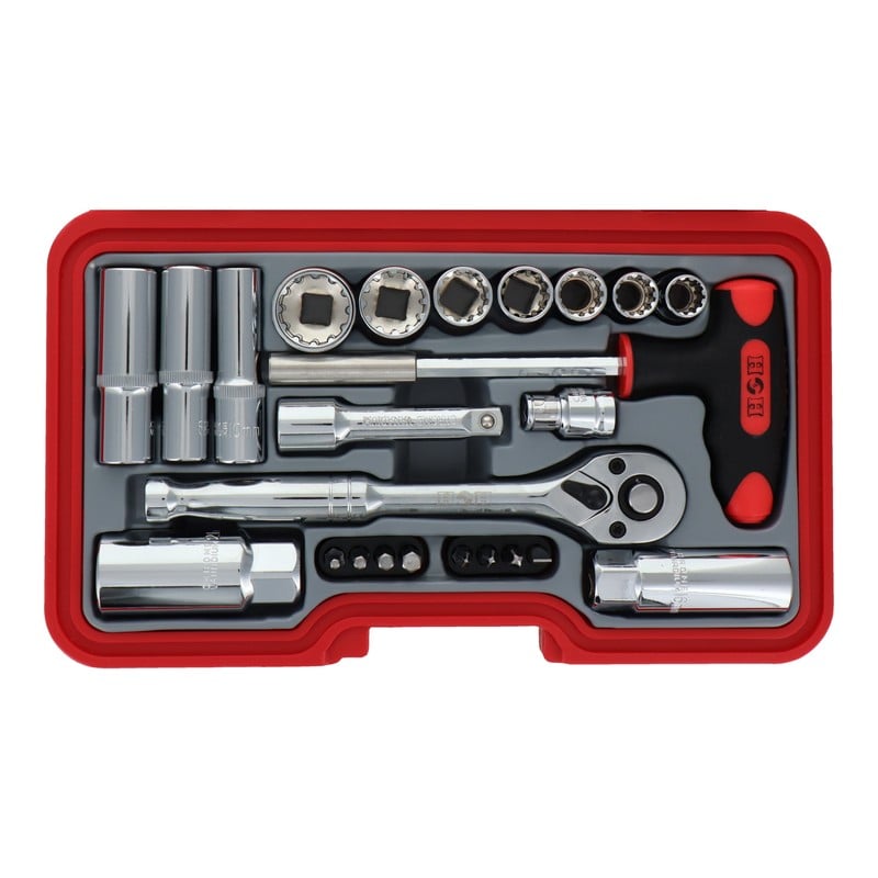 三共コーポレーション 4342358 24pcs.ソケットレンチセット #820083 1個(ご注文単位1個)【直送品】