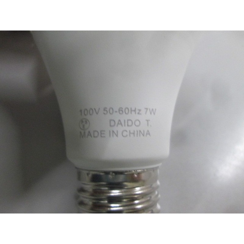 三共コーポレーション 4349008 LED電球 昼光色 60形 CLT-7W 1個（ご注文単位1個）【直送品】