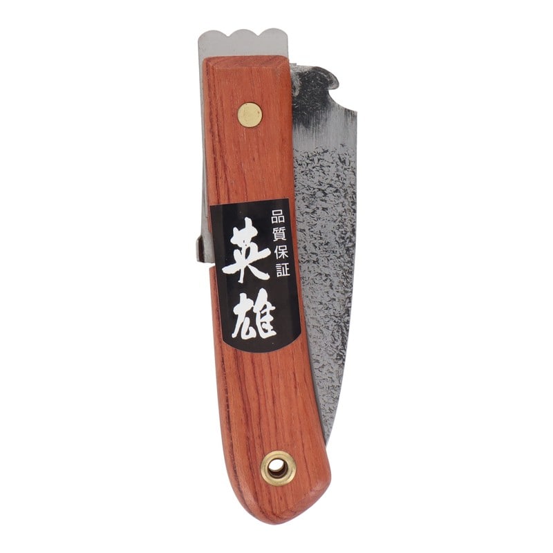 三共コーポレーション 4343471 折込小刀 槌目 サヤ入り 120mm #025031 1個(ご注文単位1個)【直送品】