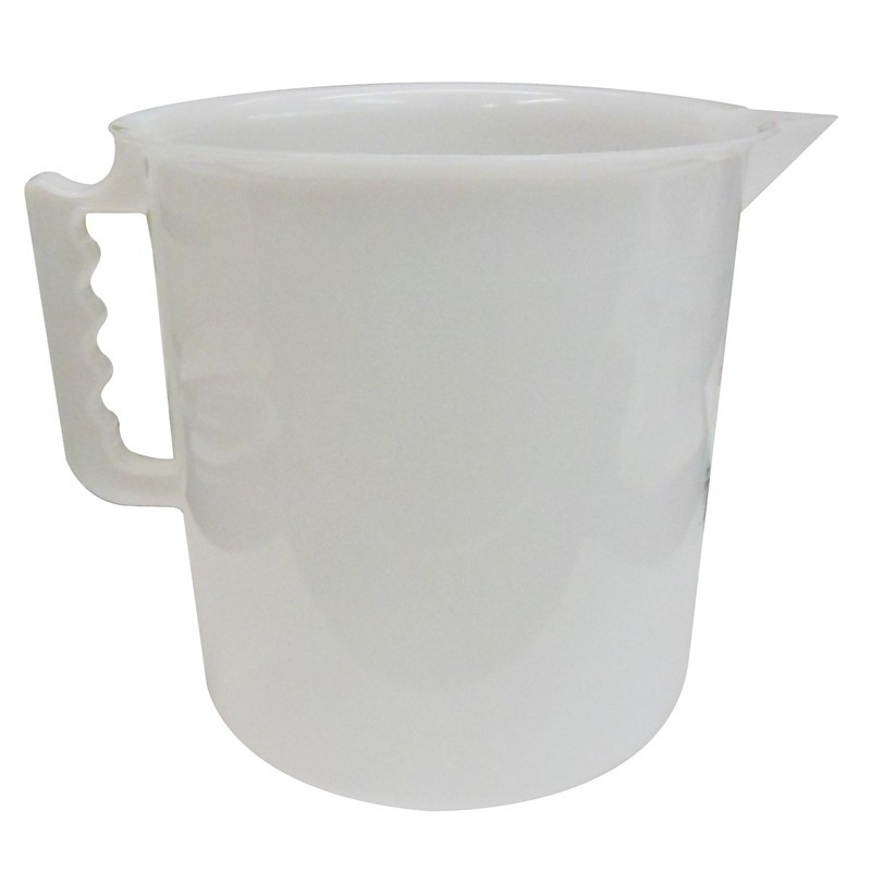 三共コーポレーション 4341895 ポリ手付ビーカー 5000mL #526618 1個（ご注文単位1個）【直送品】