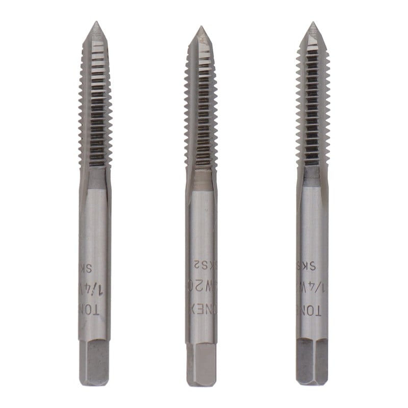 三共コーポレーション 4343841 ハンドタップセット ねじ径 1/4×W20 #110141 1個（ご注文単位1個）【直送品】