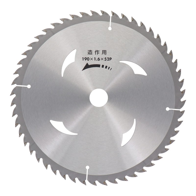 三共コーポレーション 508235 造作用チップソー 190×1.6×52P #004519 1個（ご注文単位1個）【直送品】