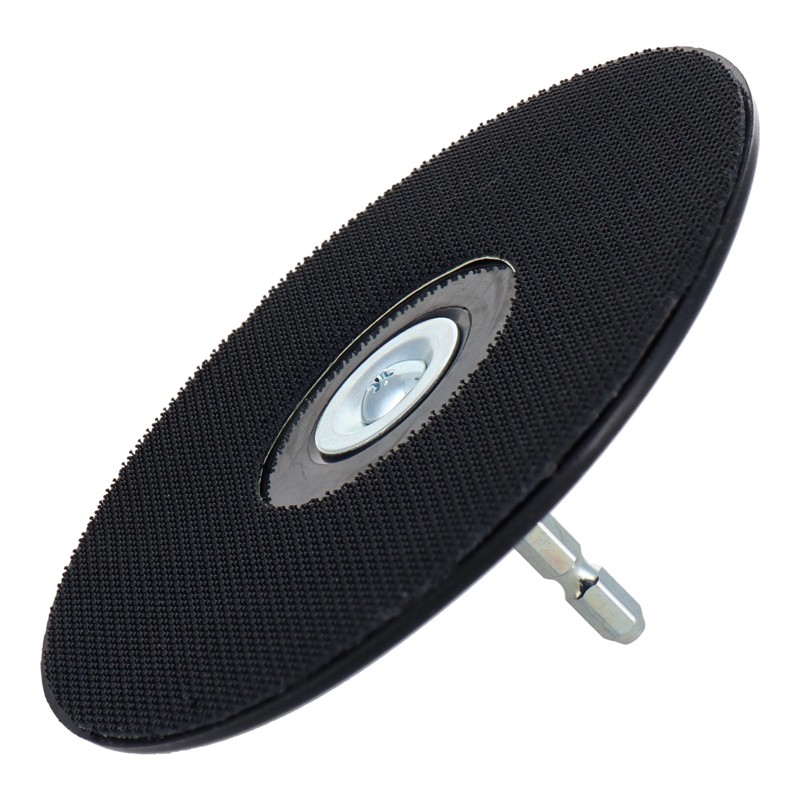 三共コーポレーション 4348934 六角軸マジック付ソフトラバーパット φ125mm MRP6S-125 1個(ご注文単位1個)【直送品】