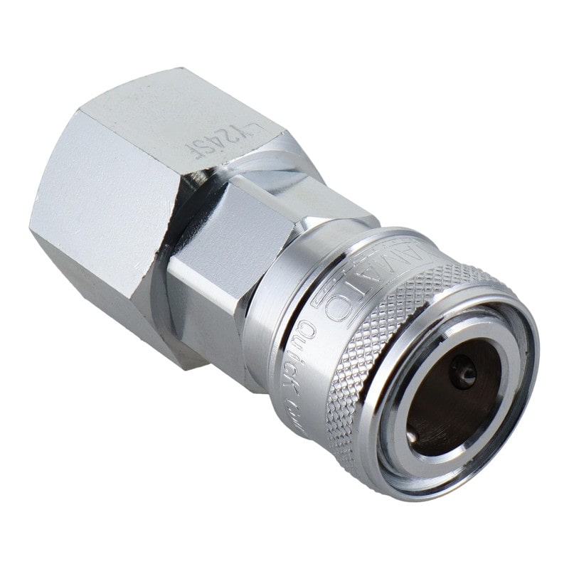 三共コーポレーション 4342829 エアー用ツータッチソケットRc1/2テーパーメネジ #714039 1個（ご注文単位1個）【直送品】