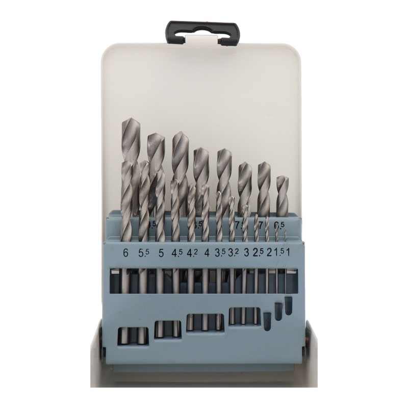 三共コーポレーション 4348606 21pcs.鉄工ドリル刃セット TDS-21 1個（ご注文単位1個）【直送品】