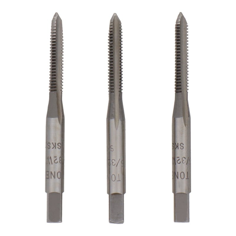 三共コーポレーション 4343839 ハンドタップセット ねじ径 5/32×W32 #110139 1個（ご注文単位1個）【直送品】