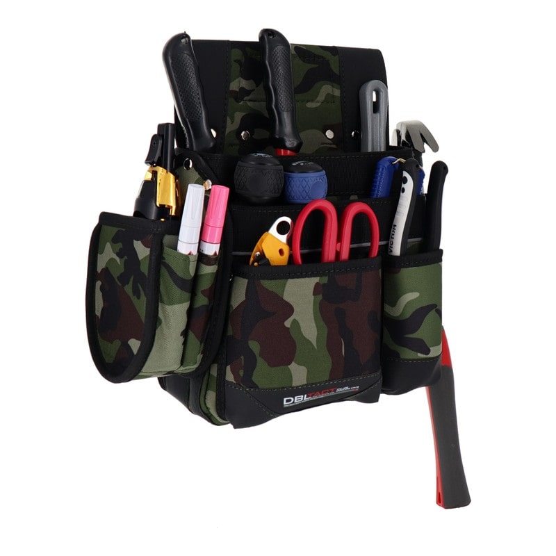 三共コーポレーション 4348511 釘袋 グリーン迷彩 DT-19-GC 1個（ご注文単位1個）【直送品】