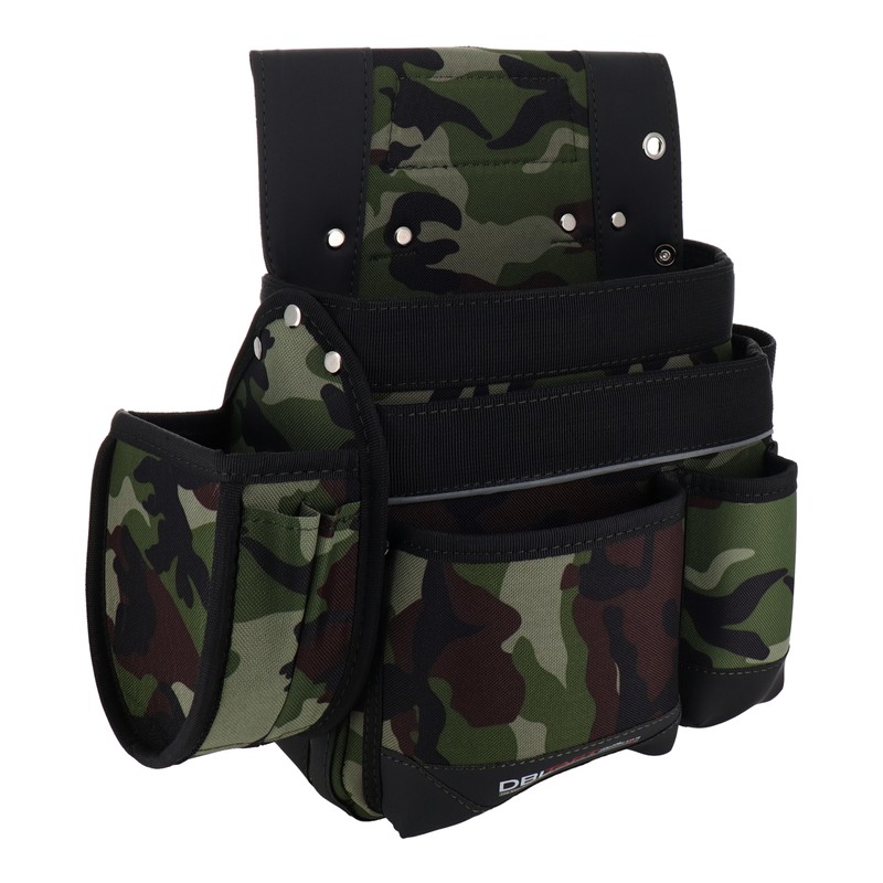 三共コーポレーション 4348511 釘袋 グリーン迷彩 DT-19-GC 1個(ご注文単位1個)【直送品】