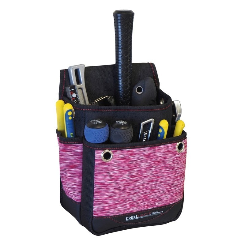 三共コーポレーション 4348522 スパンデックスシリーズ 腰袋2段大ワイド レッド DT-02W-KR 1個(ご注文単位1個)【直送品】