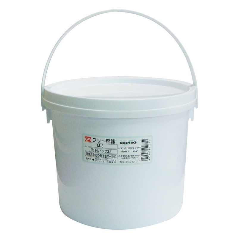 三共コーポレーション 4341888 密封パック容器 3L #526608 1個（ご注文単位1個）【直送品】