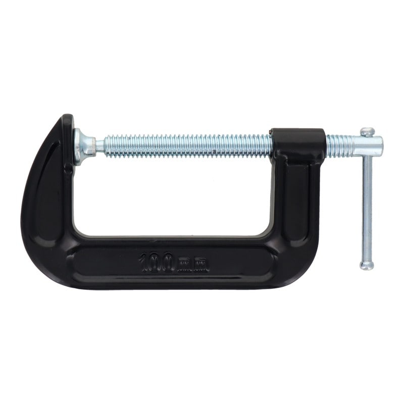 三共コーポレーション 4342501 鋳物Cクランプ 100mm #823474 1個（ご注文単位1個）【直送品】