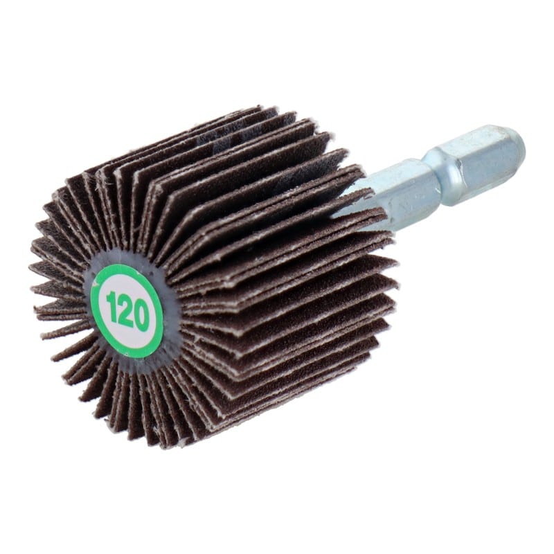 三共コーポレーション 4343057 六角軸フラップホイール #120 30mm #010271 1個（ご注文単位1個）【直送品】