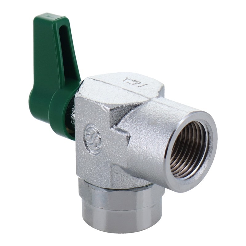 三共コーポレーション 510241 L型ボールコック 両内ネジ Rc3/8 #185 1個（ご注文単位1個）【直送品】