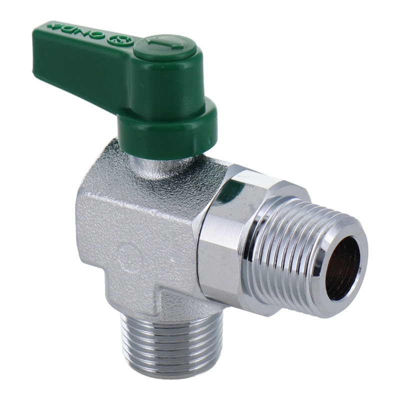 三共コーポレーション 510243 L型ボールコック 両外ネジ R3/8 #182 1個（ご注文単位1個）【直送品】