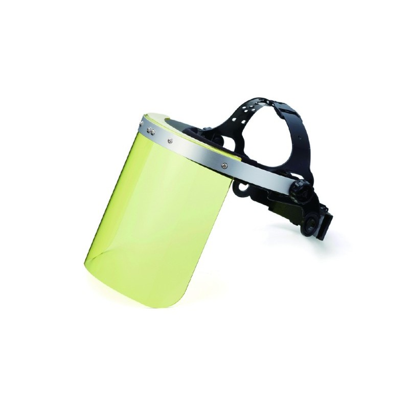 三共コーポレーション 4353448 フェイスシールド かぶり型 イエロー DT-KFS-Y#805421 1個（ご注文単位1個）【直送品】