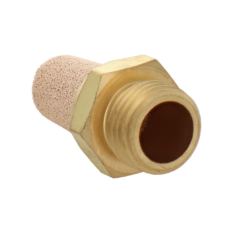 三共コーポレーション 4342786 サイレンサ消音器R1/4 #133393 1個(ご注文単位1個)【直送品】