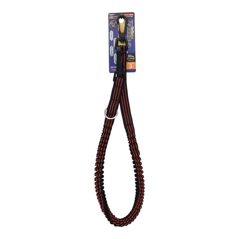 三共コーポレーション 4353388 布製安全コードBKフック使用荷重3kgオレンジ DT-ST-16BKO 1個（ご注文単位1個）【直送品】