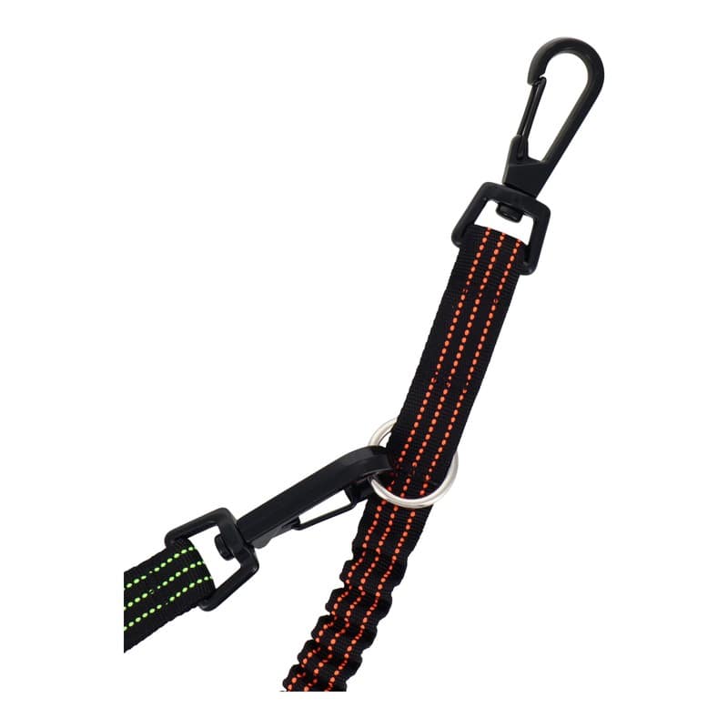 三共コーポレーション 4353388 布製安全コードBKフック使用荷重3kgオレンジ DT-ST-16BKO 1個（ご注文単位1個）【直送品】