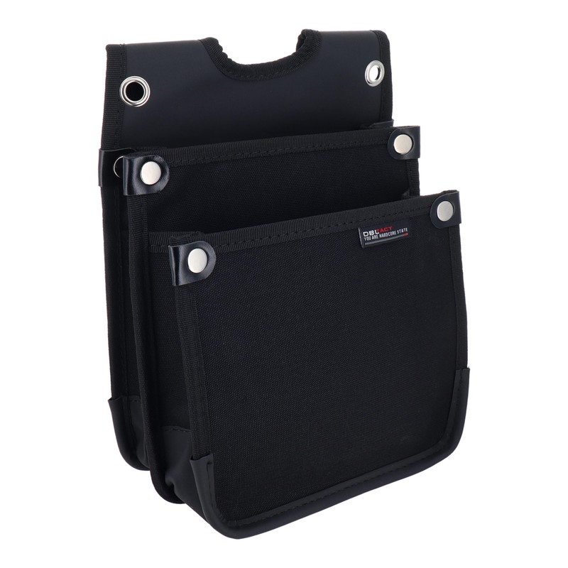 三共コーポレーション 4348786 帆布電工袋 ブラック DTH-01-BK 1個（ご注文単位1個）【直送品】