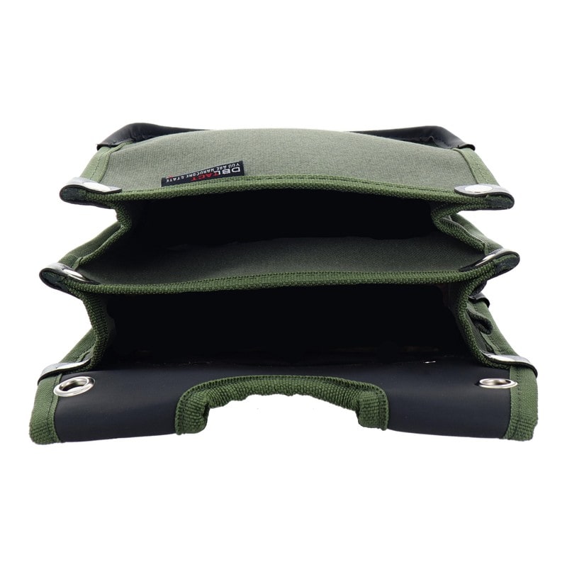 三共コーポレーション 4348787 帆布電工袋 カーキ DTH-01-KH 1個（ご注文単位1個）【直送品】