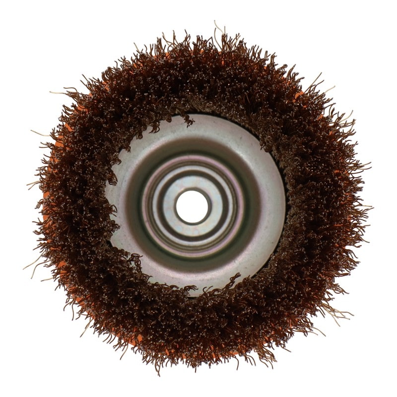 三共コーポレーション 4353504 カップブラシ 鋼線メッキ スカート付 75mm KCB-75KS#436105 1個(ご注文単位1個)【直送品】