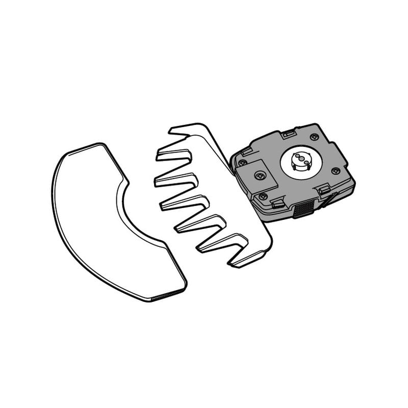 三共コーポレーション 4353147 18V充電式芝生バリカン用替刃 #333419 1個（ご注文単位1個）【直送品】