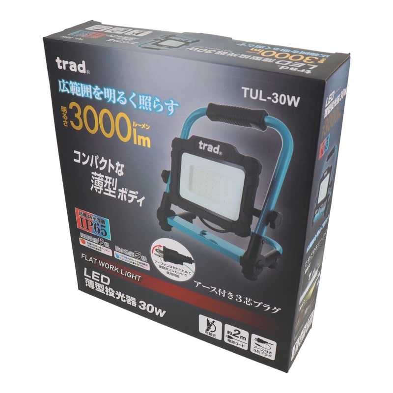 三共コーポレーション 4354079 LED薄型投光器 30W #333509 1個（ご注文単位1個）【直送品】