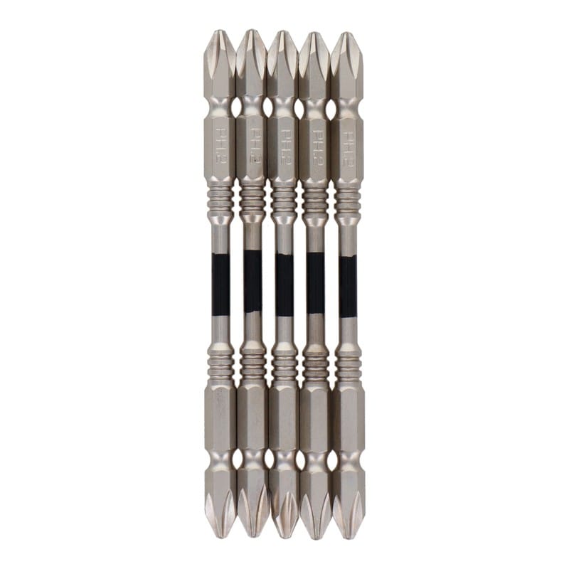 三共コーポレーション 4342406 両頭トーションビット +2×110mm 5本組 #820235 1個(ご注文単位1個)【直送品】